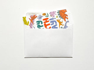 Happy BirthYay Dinosaurs Card