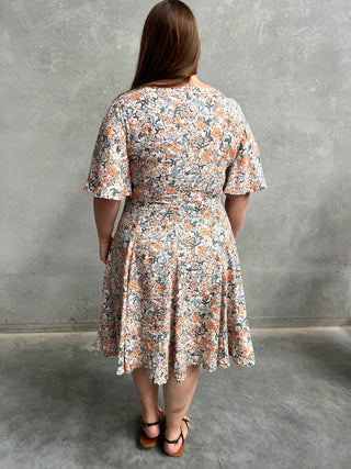 Lucy Dress - Fall Floral