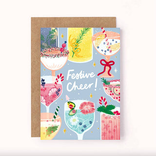Festive Cheer Cocktails Card