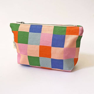 Handmade Fabric Zip Purse - Picnic