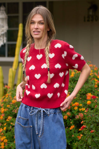 Heart On Your Sleeve Sweater