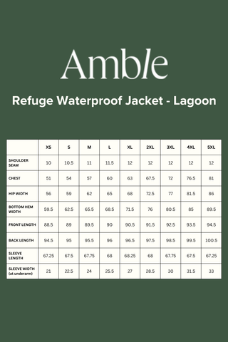 Refuge Waterproof Jacket - Lagoon