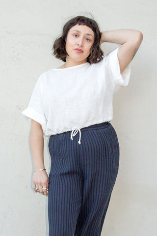 Ayana Top in Milk