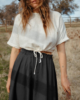 Ayana Top in Milk