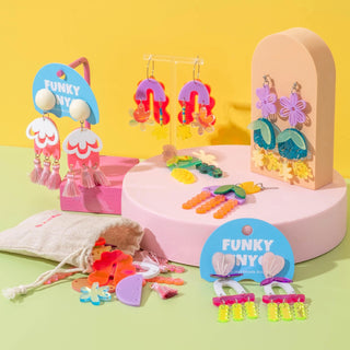 Blooming Acrylic Earring DIY Kit