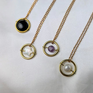 Celeste Pendant - Amethyst