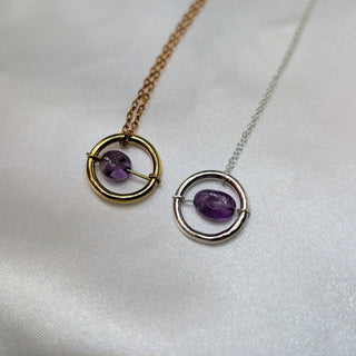 Celeste Pendant - Amethyst