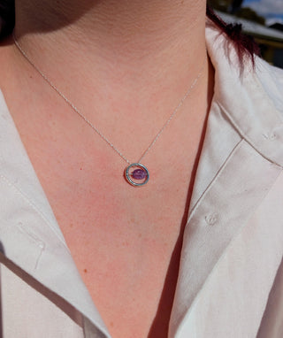 Celeste Pendant - Amethyst