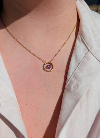 Celeste Pendant - Amethyst