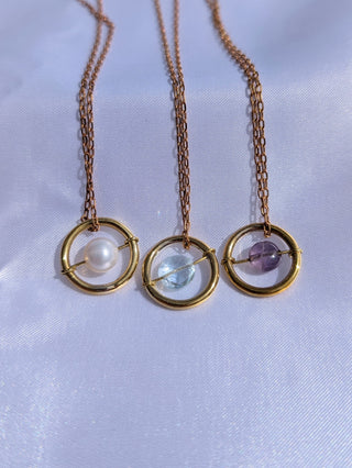 Celeste Pendant - Amethyst