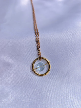 Celeste Pendant - Blue Topaz