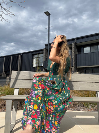 Clarise Dress in Cascading Bloom