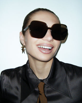 Dominique Sunglasses - Chocolate