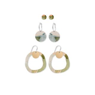 Kiasmin Circle Party Pack Earrings