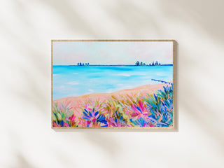 Fairy Bay Blue - Joanna McOwen (Fine Art Print)