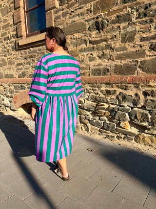 Florence Frock in Heirloom Stripe