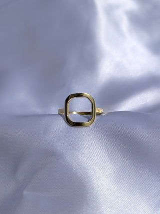 Forma Ring - Brass Square