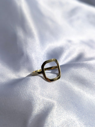 Forma Ring - Brass Square