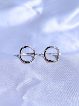 Forma Ring - Silver Circle