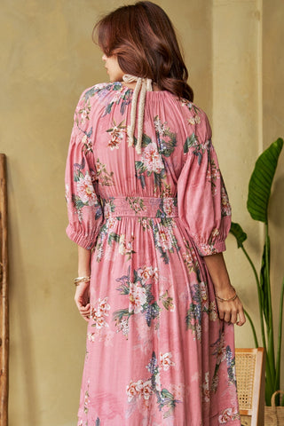 Garden Floral Maxi Dress