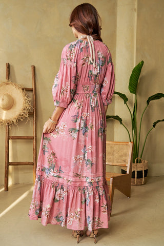 Garden Floral Maxi Dress