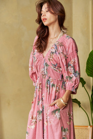 Garden Floral Maxi Dress