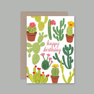 Happy Birthday - Succulent card