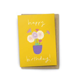 Happy Birthday - The Bouquet Greeting Card