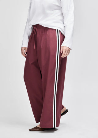 Harlow Pant in Burgundy