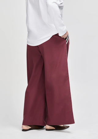 Harlow Pant in Burgundy