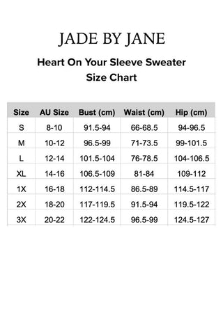 Heart On Your Sleeve Sweater