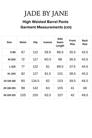 High Waisted Barrel Pants in Mocha