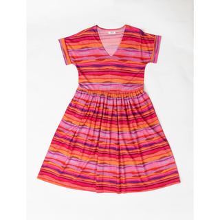 Kayleigh Dress in Sunset Tide