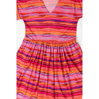 Kayleigh Dress in Sunset Tide