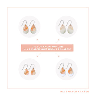 Kiasmin Sunset Double Tear Drop