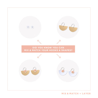 Kiasmin Sunset Layered Double Bell Drop Pack