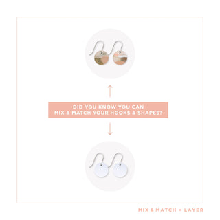 Kiasmin Sunset Small Circle Drop