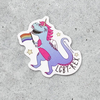 LGBT-Rex Sticker