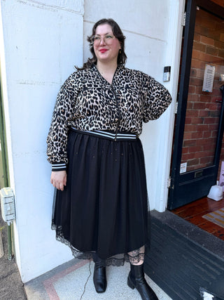 Leopard Print Sukajan Bomber (no patch)