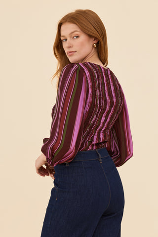 Long Play Shirr Thing Top