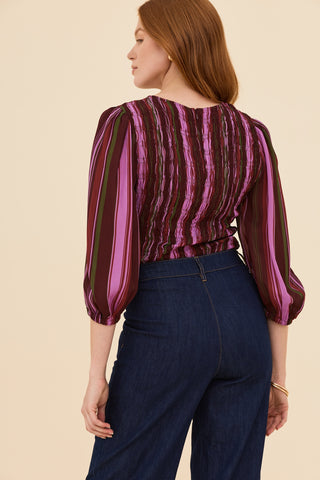 Long Play Shirr Thing Top