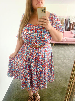 Lucy Dress - Fall Floral