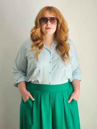 Ludo Shirt in Powder Blue
