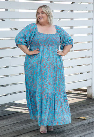 Milly Dress in Aquarius