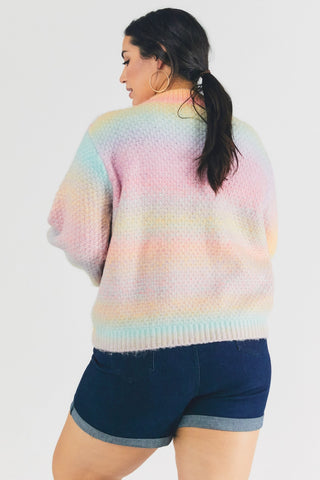 Pastel Ombré Sweater