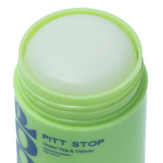 Pitt Stop - Natural Deodorant (Green Tea and Vetiver)