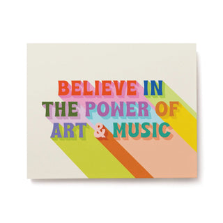 Power of Art & Music Print (8x10)