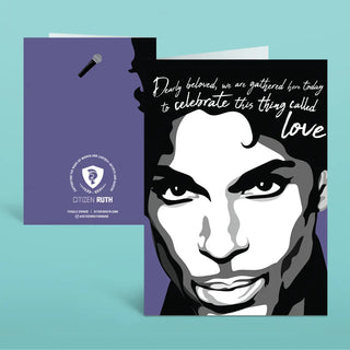 Prince Wedding Card