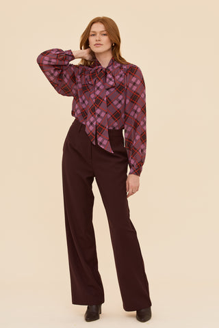 Renegade Tie Neck Blouse