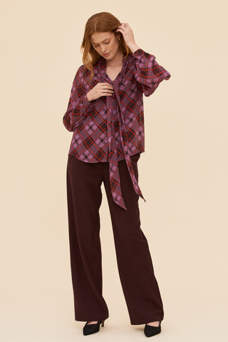 Renegade Tie Neck Blouse